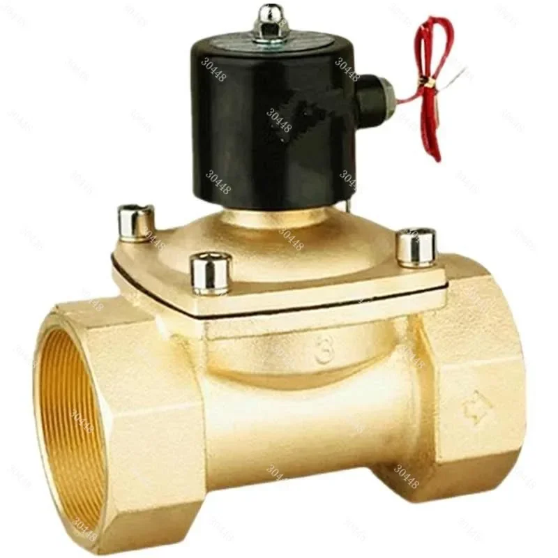 Large Brass Solenoid Valve Normally Closed NC DN50 DN65 DN80 DN100 2