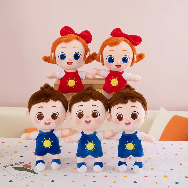 

Новая 30 см плюшевая игрушка Kawaii Yina и Chacha, милая плюшевая игрушка, стежка, кукла, украшение для дома, детские подарки на день рождения