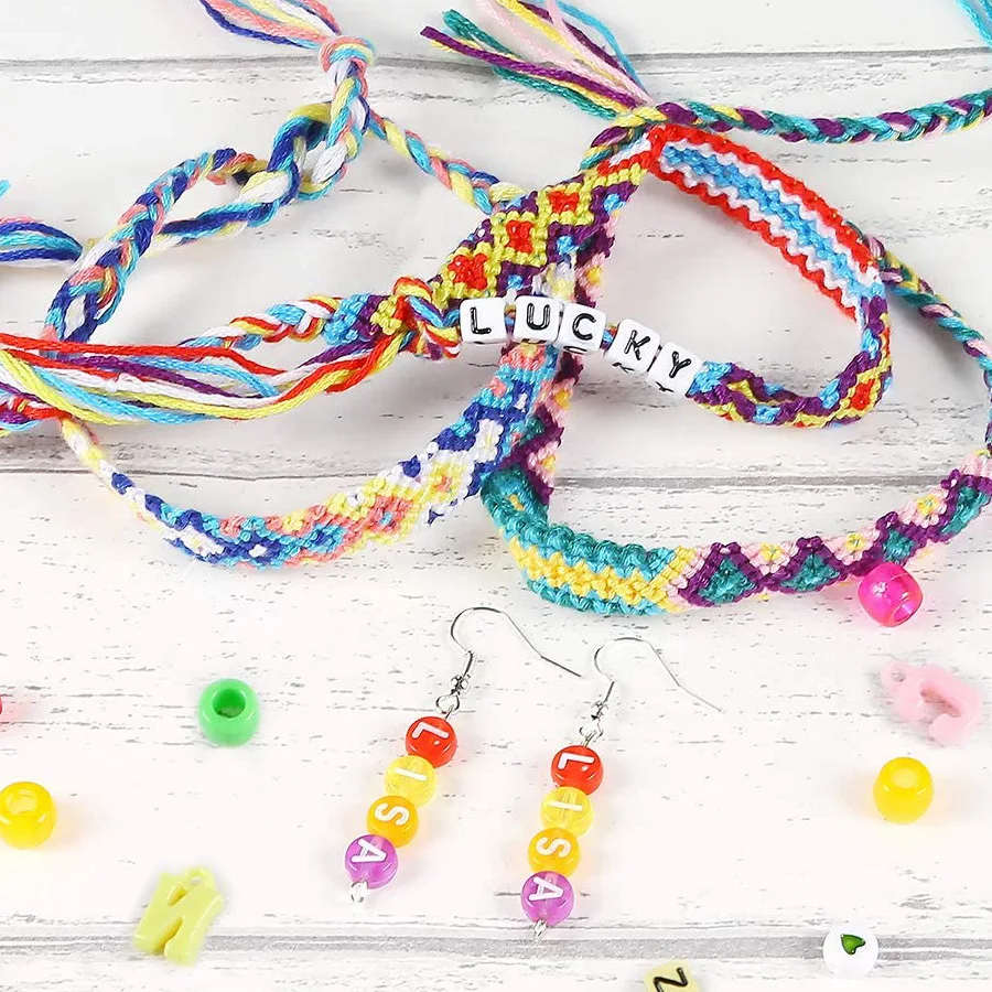 DIY Jewelry Making Kit – Beads, Charms & Tools for Necklaces, Bracelets, Keychains, Earrings – Includes Seed Beads & Craft Tools