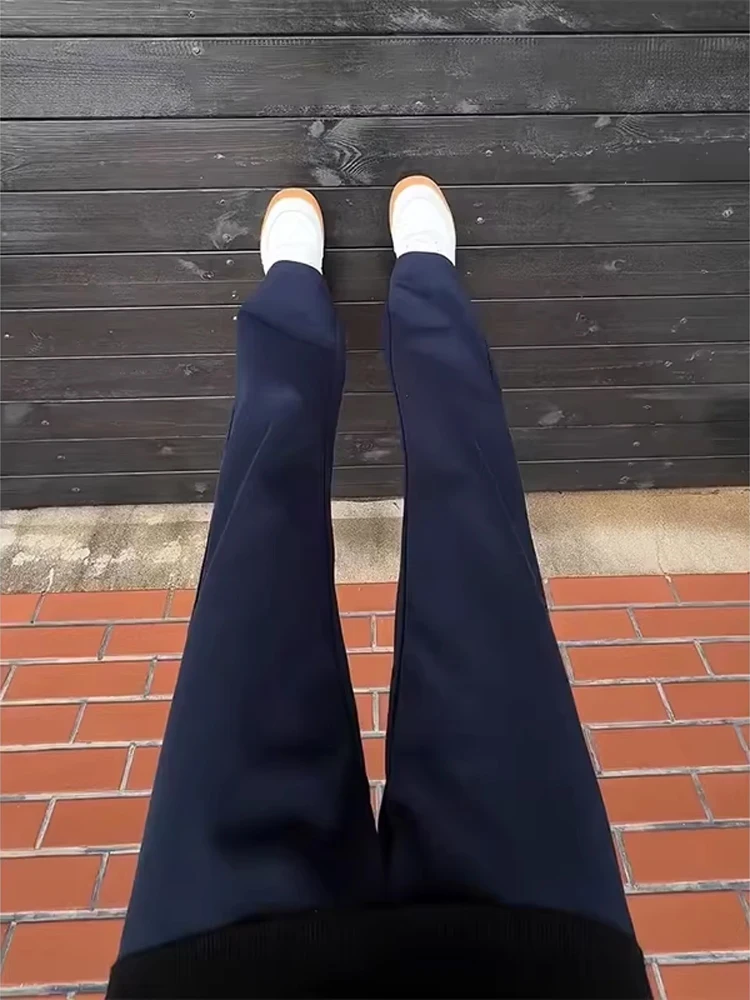 Cleanfit American Sle Casual Sports Pants Men's High Waist Flared Leggings Spring Lengthened Slim Straight Leg Pants