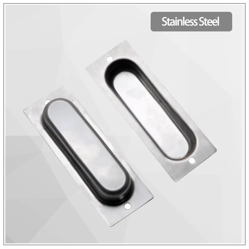 

Stainless Steel Concealed Drawer Cabinet Sliding Door Embedded Concealed Handle Furniture Buckle Hand Pull