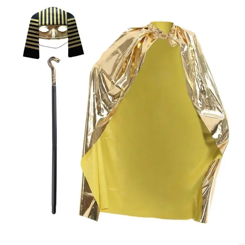 Costume faraone egiziano Maschera egiziana Maschera egiziana Maschera Veneziane Maschera faraone Outfit per il cosplay Dress
