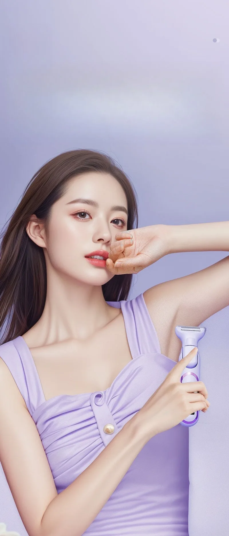 

Digital Display TYPE-C Multi-functional Women's Hair Remover, Hair Removal Device, Armpit Electric Hair Scraper, Eyebrow Trimmer