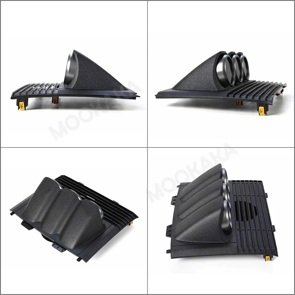 LCD Three Zone Screen For Ford Mustang 2015 2016 - 2021 Car Indash Odometer Digital Cluster Virtual Cockpit Speed Meter Screen