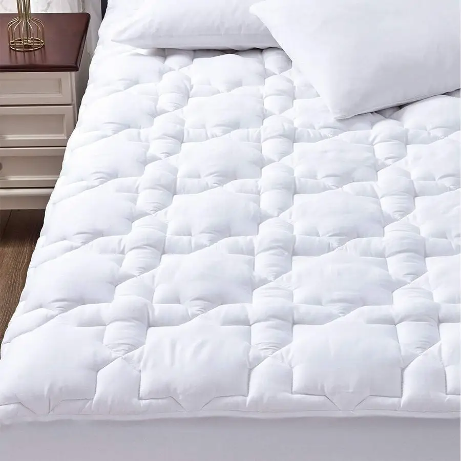 

Queen Mattress Pad Cotton Cooling Queen Mattress Topper up 821 Deep Pocket Quilted Fitted Mattress Cover, Breathabl Customizable