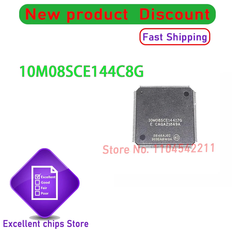 

10M08SCE144C8G 10M08SCE144I7G 10M08SCE144 TQFP144 1 шт./лот