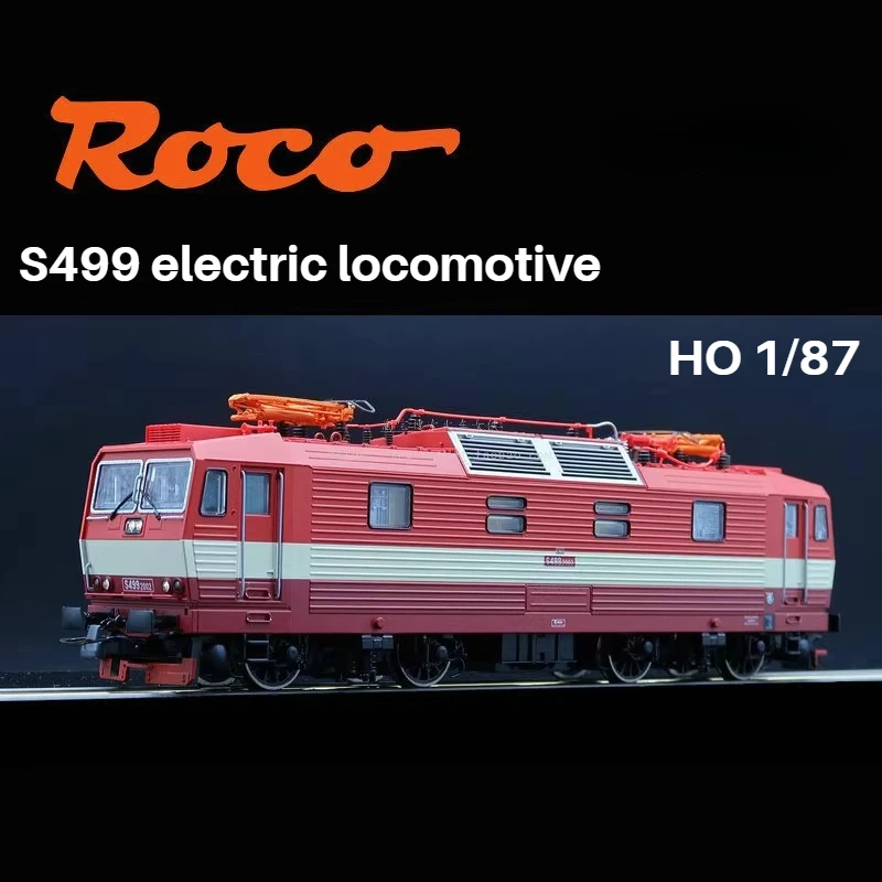 ROCO HO 1/87 Toy Train S499 71239 Electric Locomotive Digital Sound CD Czech Fourth Generation Train Model Boy Toy Gift