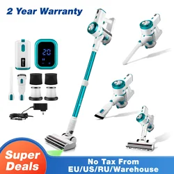 Cordless Handheld Vacuum Cleaner,26000PA,Touch Screen,Smart Dust Sensor,Auto Speed Control for Home Bed Carpet Clean
