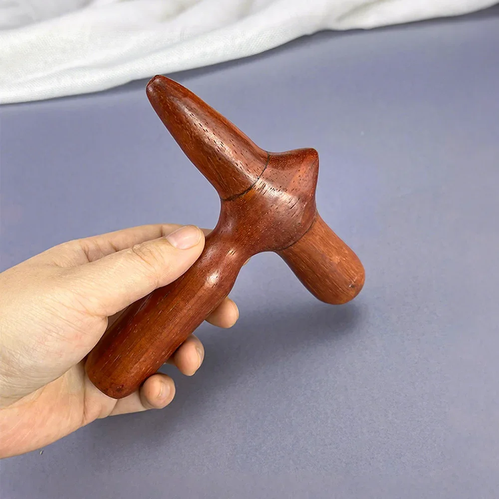 

1pc Neck Chin Thin Face Massager Tool Acupuncture Stick Wooden Massage Stick Set Acupoint Massage Acupoint Foot Massage Tool