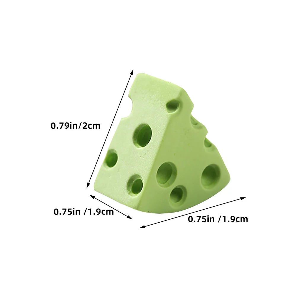 25 stks Simulatie Kaas Nep Voedsel Decoraties Fotografie Prop Diy Scène Decors Home Decor Kids Kunstmatige Kaas Ornament