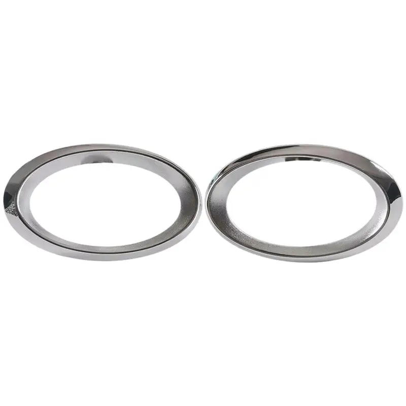 A76T-المصد الأمامي الضباب غطاء خفيف كروم ل S211 W211 E-CLASS W211 الضباب مصباح الحافة 2118850974 2118851074 #1