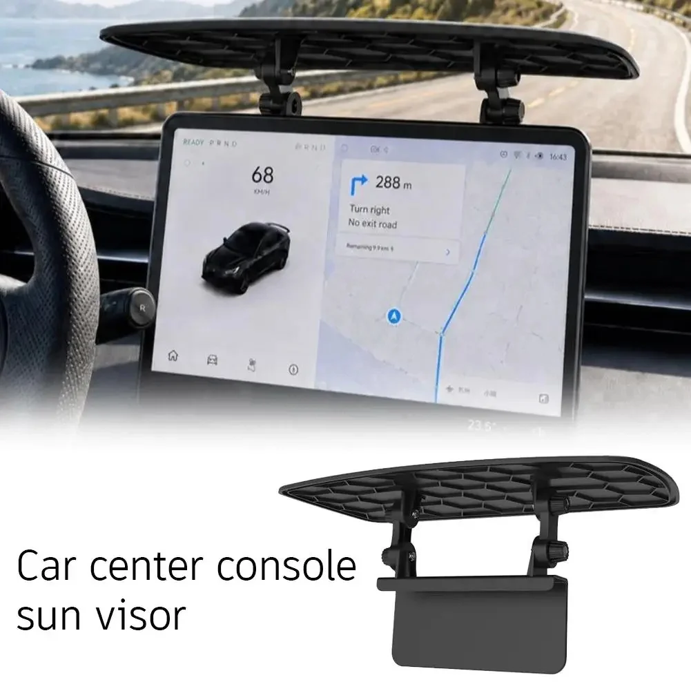 Sale Newest Car Center Console Screen Sun Visor,Anti-Glare Shield For Navigation Display Replacement Car Accessories