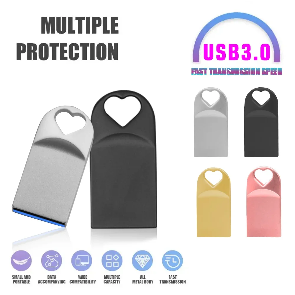 

Love style High Speed USB 3.0 Flash Drives 128GB 64GB Pendrive 32gb 16gb 8gb Usb Memory Stick Pen flash drive for Computer