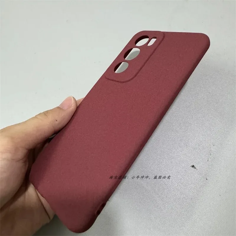 ل Redmi 15 5G الحجر الرملي سيليكون للصدمات لينة عودة القضية ل Xiaomi Redmi15 رقيقة جدا ماتي غطاء هاتف من البولي يوريثان الوفير