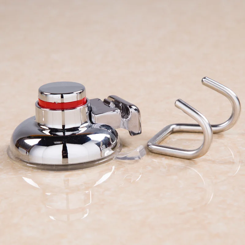 Vacuum suction cup hook creative    strong   double  bathroom  kitchen seamless