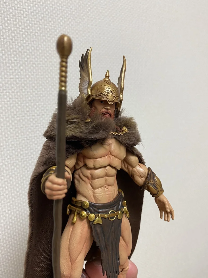 Na stanie Frank Frazetta Norseman 1/12 Nordycki Wiking Figurka Akcji Model Kolekcjonerski Zabawki Prezenty Frazettagirl