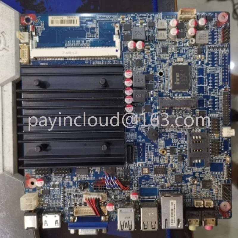 MI-J1900SL-N/J1900 Quad-Core 2.0G Motherboard All-in-One Ultra-Thin Motherboard Com/LVDS/MSATA