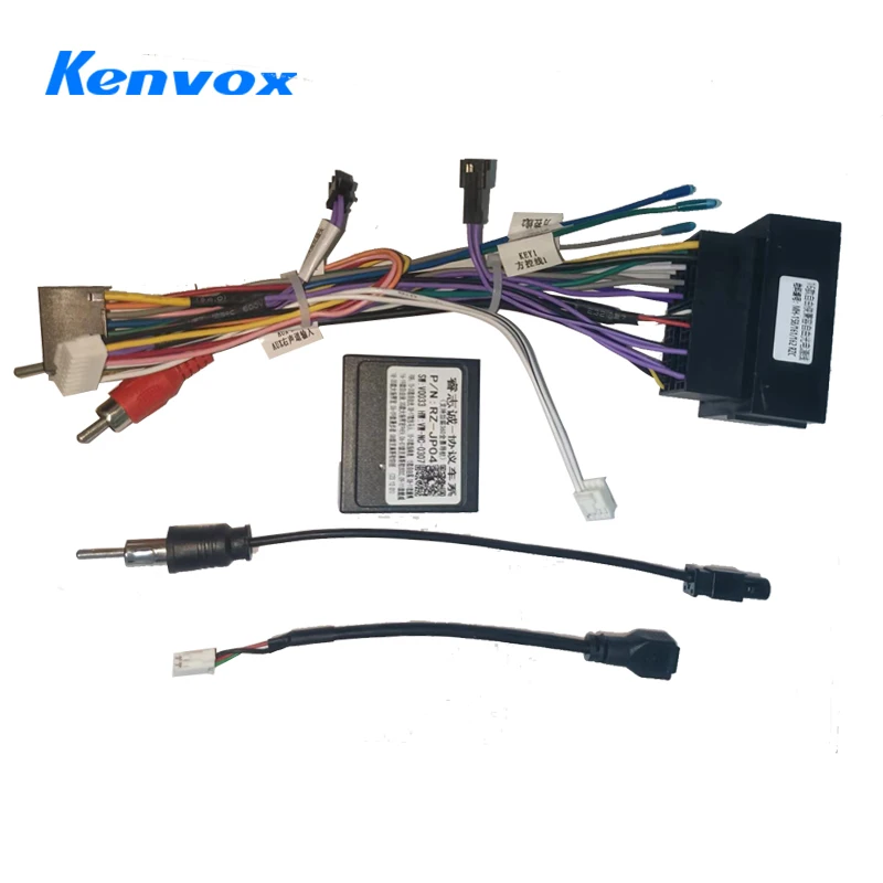 

android Car radio Canbus Box Decoder For Jeep Cherokee Compass Renegade Fiat 16 pin Wiring Harness Plug Power Cable adapter