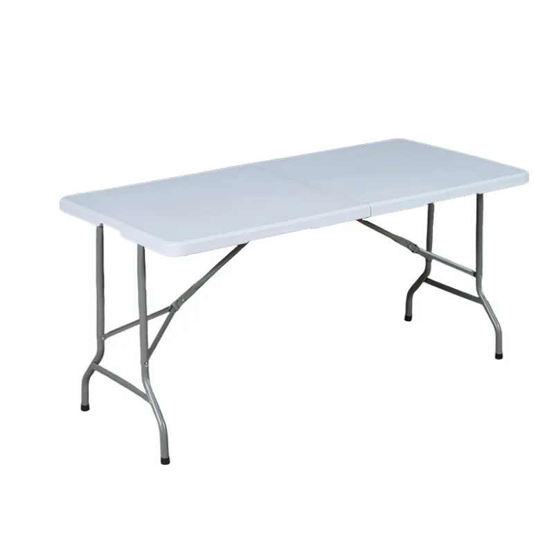 

Folding table, multi-functional outdoor folding portable plastic stall table, night market exhibition folding table