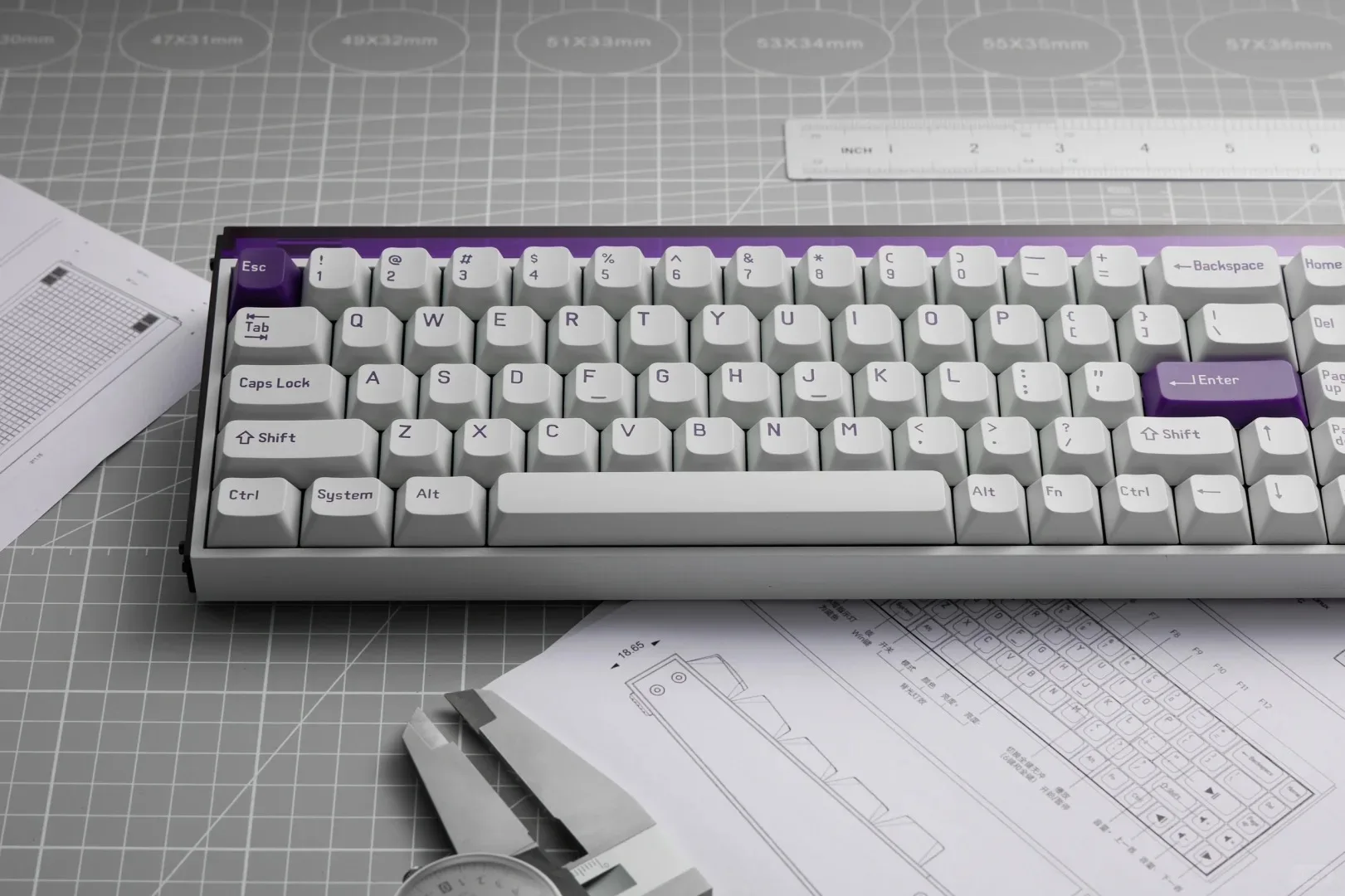 FPX Melgeek Made68 마그네틱 스위치 기계식 키보드, 핫 스왑 RGB RT E-스포츠 키보드, 맞춤형 PC 액세서리, 게임 선물