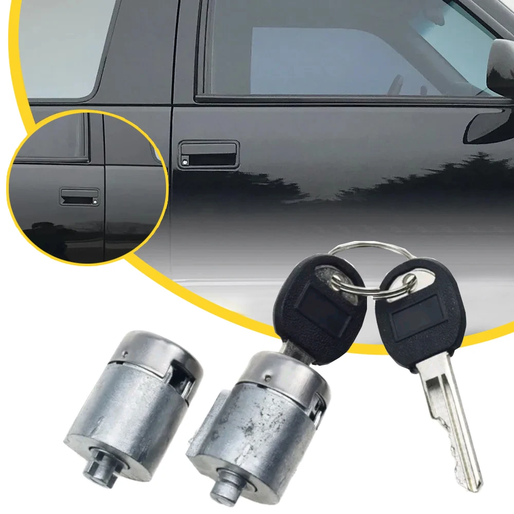 

4x Car Door Lock Replacement Parts Auto Door Lock Cylinder Keys For Chevrolet C/K 1500 2500 3500 1988-1994 C/K Yukon