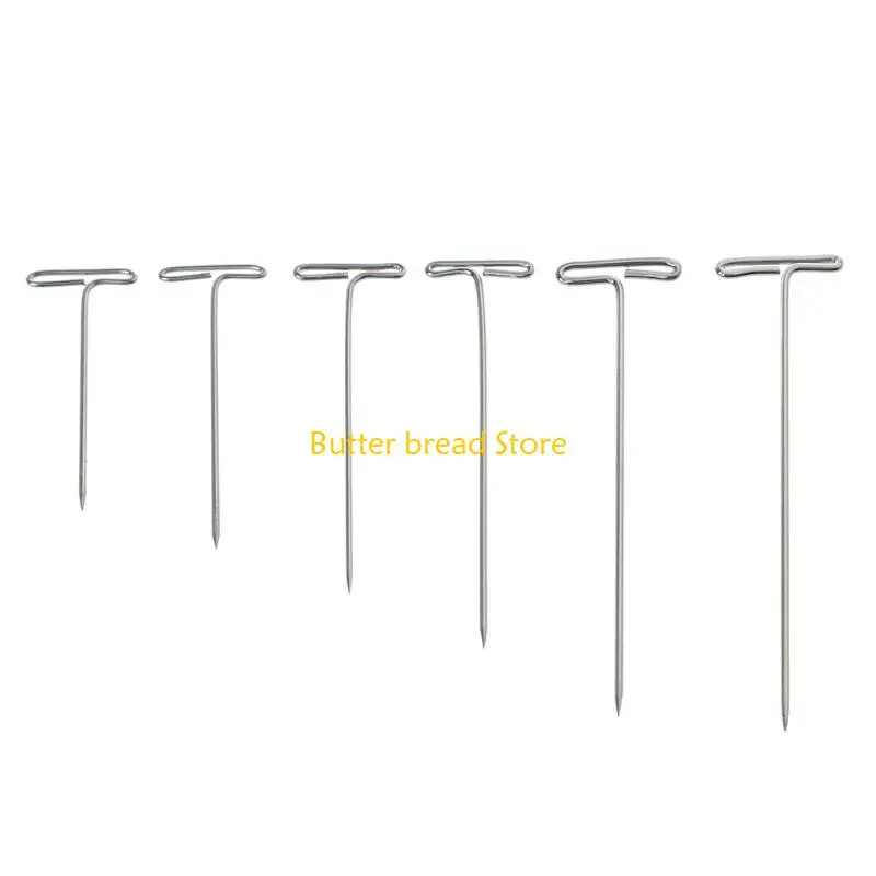 W89C 100 шт. Для T -контактов иглы для парика на пене для стиля головы для головы шить волосы SA