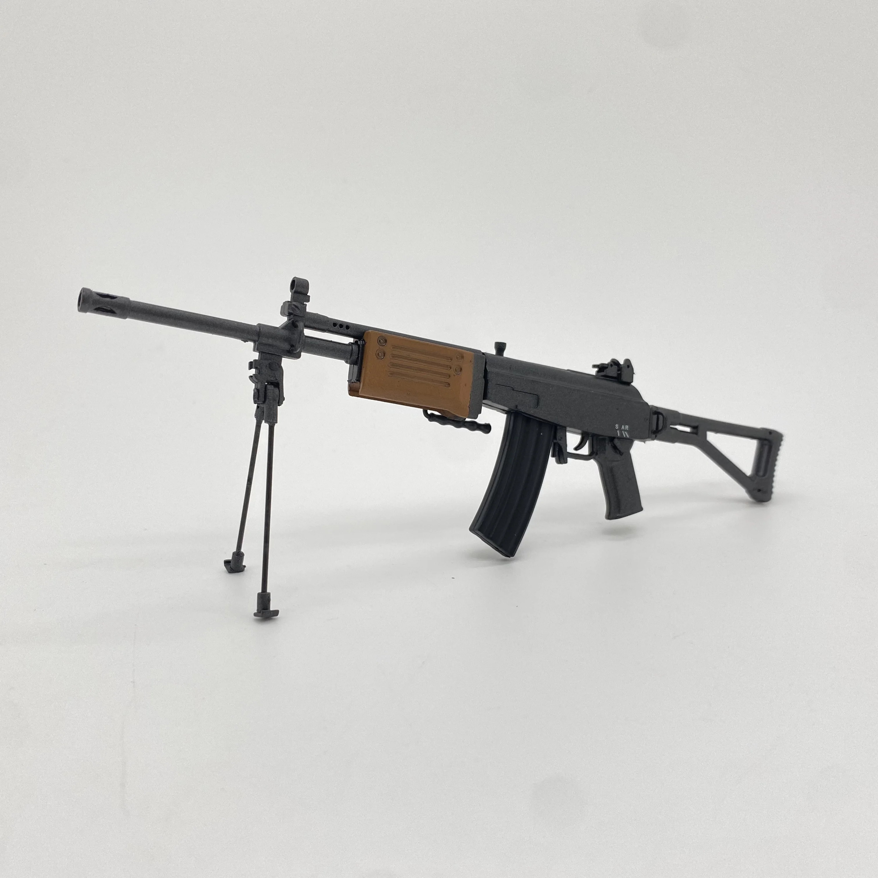 Maßstab 1:6 Israelisches Galil-Assault-Gewehre, Waffenmodell aus Kunststoff für 12-Zoll-Actionfiguren, Militärzubehör-Kollektion