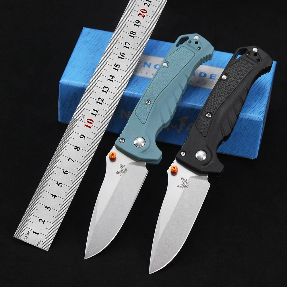 

BM18065 Outdoor camping tactical self-defense tool knife nylon fiber handle sharp portable folding knife