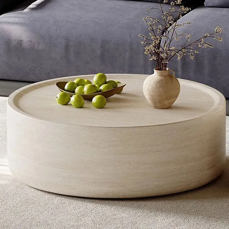 Fashion Minimalist Coffee Table Modern Wooden Space Saving Large Size Aesthetic Coffee Table Decoration Mesas Bajas Home Design