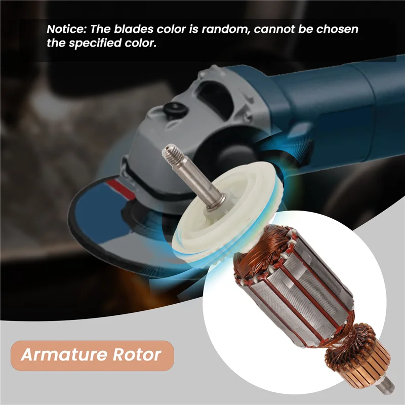 

ABGH-AC220V-240V Armature Rotor Anchor Replacement For Angle Grinder GWS8-100 GWS8-100CE GWS8-125 GWS8-125C GWS850C