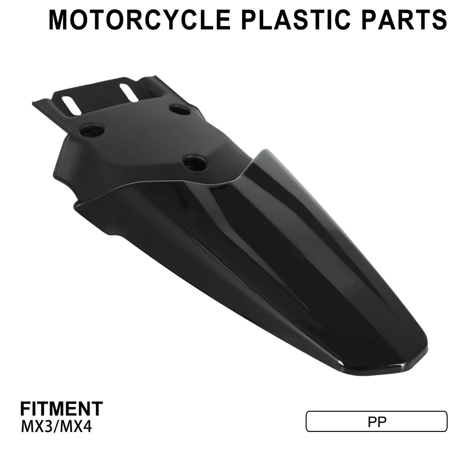 Motorcycle Rear Fender Practical Modification Multifunction for Talaria MX4 Talaria MX3 Motorcycle Supplies Dirt Pit Bike