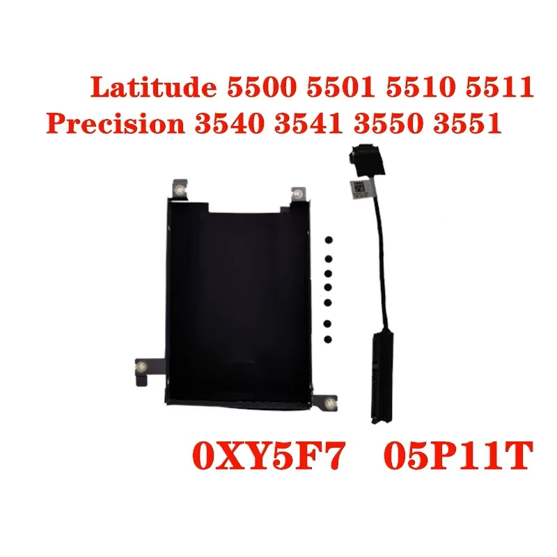 for Latitude 5500 5501 5510 5511 Precision 3540 3541 3550 3551 New Genuine Laptop HDD Bracket Flex Cable 0XY5F7 05P11T