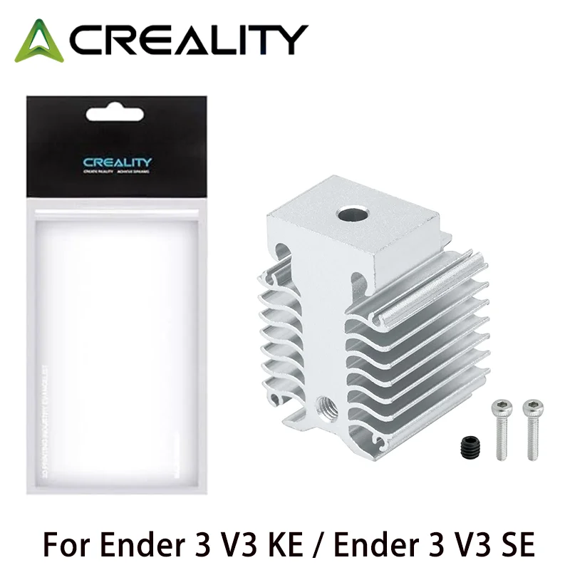 

Керамический нагревательный блок Creality Ender 3 V3 SE, радиатор хотэнда для Ender 3 V3 KE/V3 SE, официальные запчасти для 3D-принтеров, радиатор хотэнда