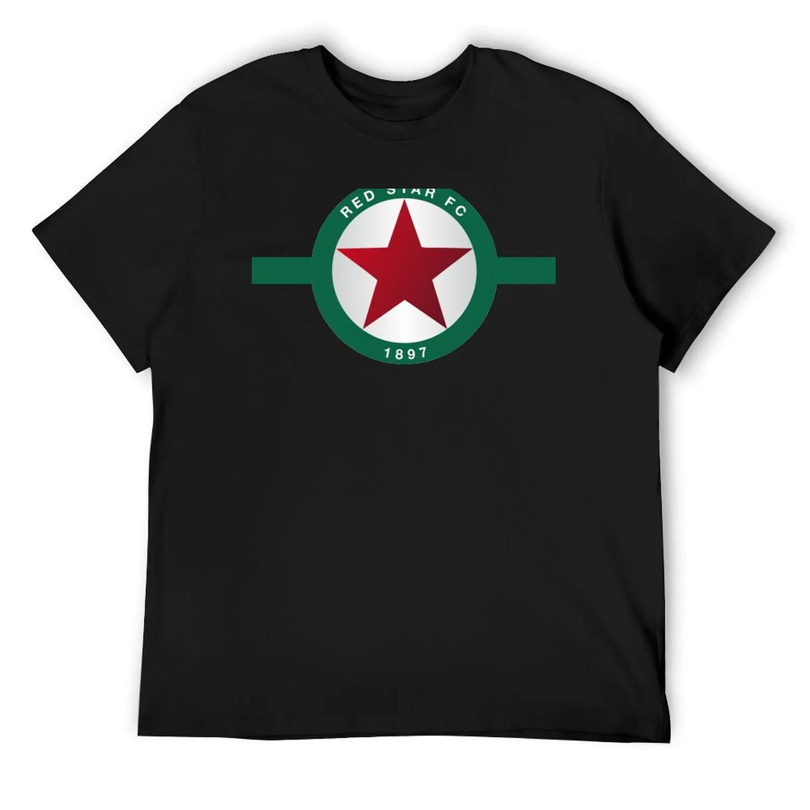 

red star Paris T-Shirt anime quick-drying anime shirt kawaii clothes plain t shirts men