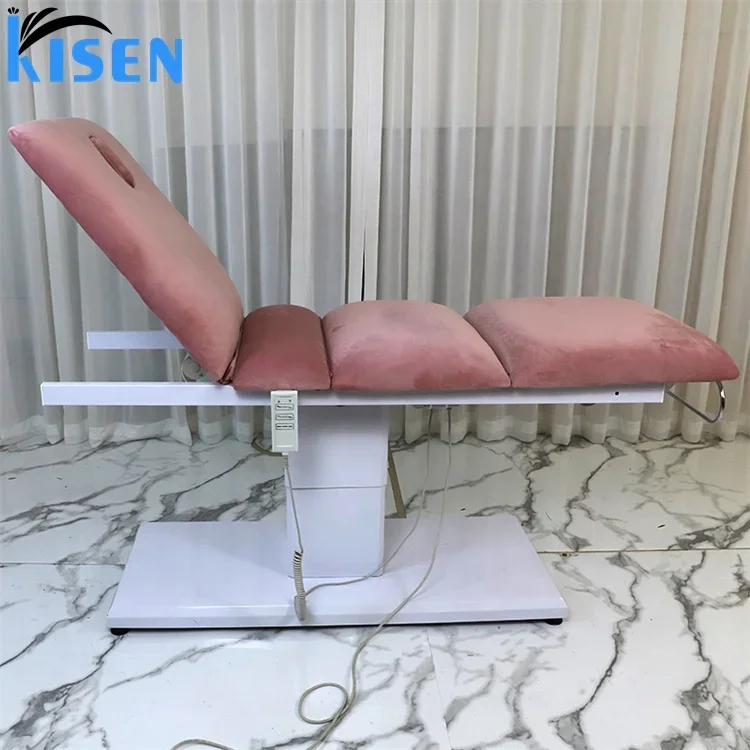 Top rating beauty care facial bed massage treatment table chair with high density foam beautiful frames for spa salon furniture