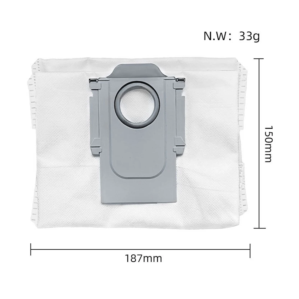 Dust Bags Roborock S7 MaxV Ultra Accessories for Xiaomi S7 MaxV Plus / Q7 MAX Garbage Bag Vacuum Cleaner Parts