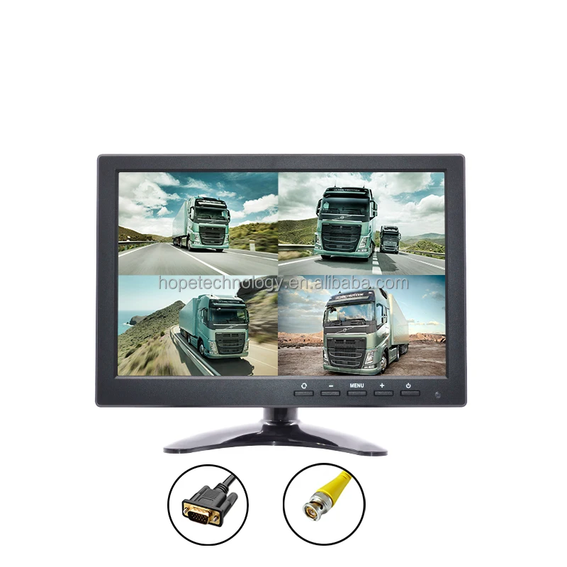 

Лидер продаж 1280x800 четырехдисплей 10,1-дюймовый монитор TFT ЖК-дисплей заднего вида грузовик автобус автомобильный монитор