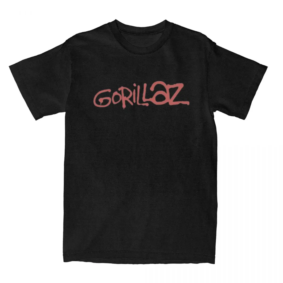 Men Women's Cartoon Band Gorillaz T Shirts Merchandise Cotton Tops Cool Tee Shirt All Seasons