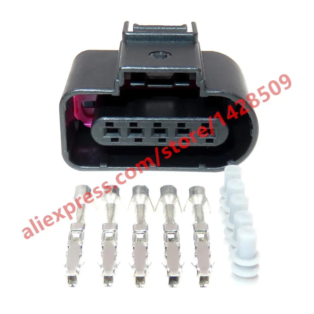 1 Set 5 Pin 8K0 973 705 Auto Connector 1.5 Series Electric Wire Harness Waterproof Socket For VW Audi 8K0973705