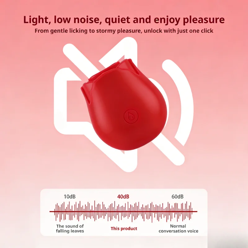 Vagina Sucking Vibrator for Women's Spring Rose Shape Intimate Good Nipple Sucker Oral Stimulation Sex Toy For Couple Games image 4