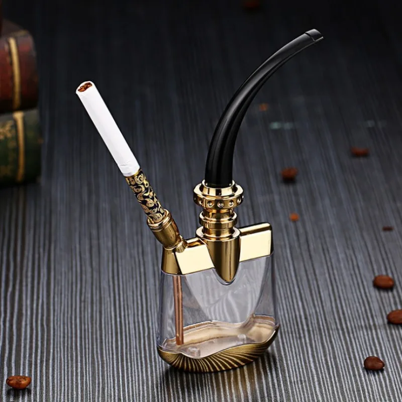 

New hookah, a full set of HD-808 water pipe, Arabic cooking pot, cigarette bag, pipe, pot, and mouthpiece filter