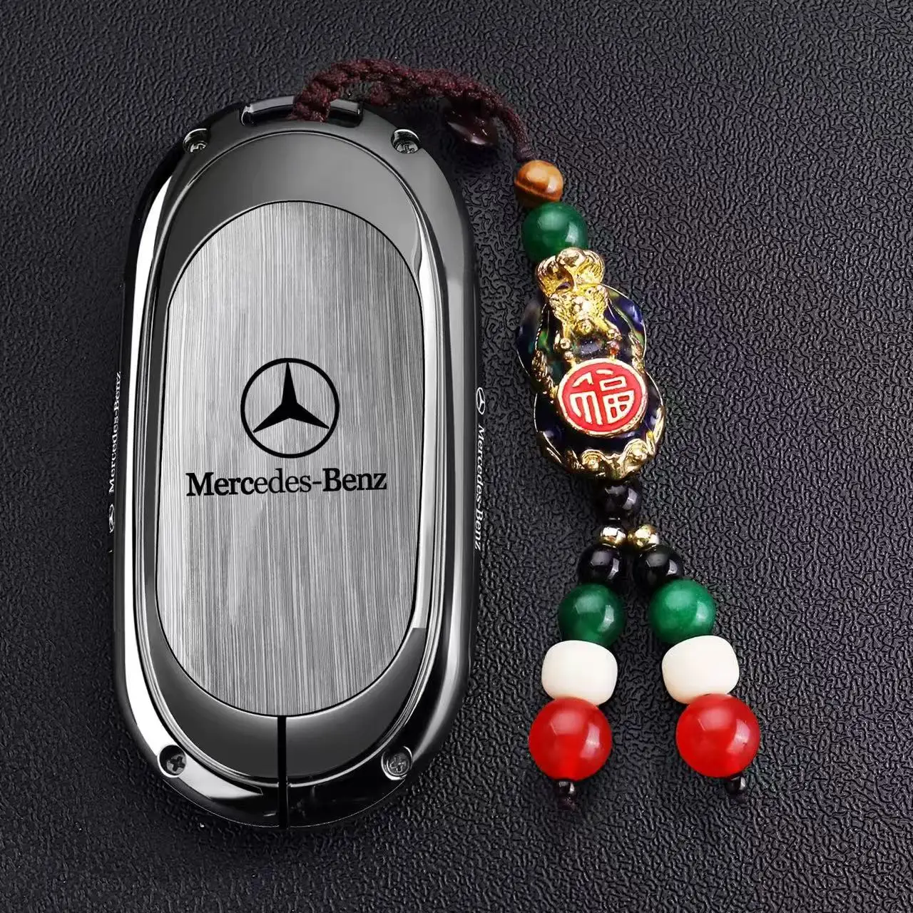 Mercedes Benz Key Shell Compatible with C-Class C200L A-Class A180L E-Class E300L GLC260 gLb220 Car Accessory New Buckle Pack