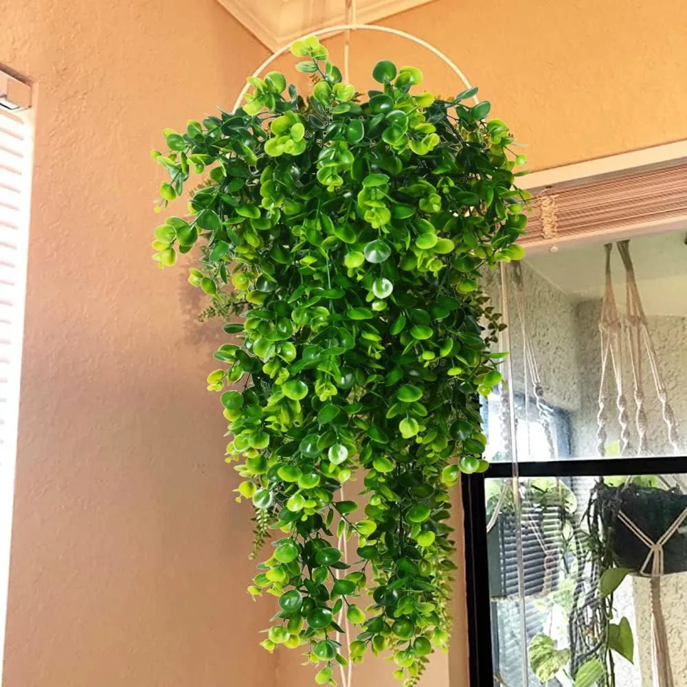 

Best-selling festive wreath for wedding, home furnishing, and gardening decoration, artificial plastic plant,fern vine H1620-042