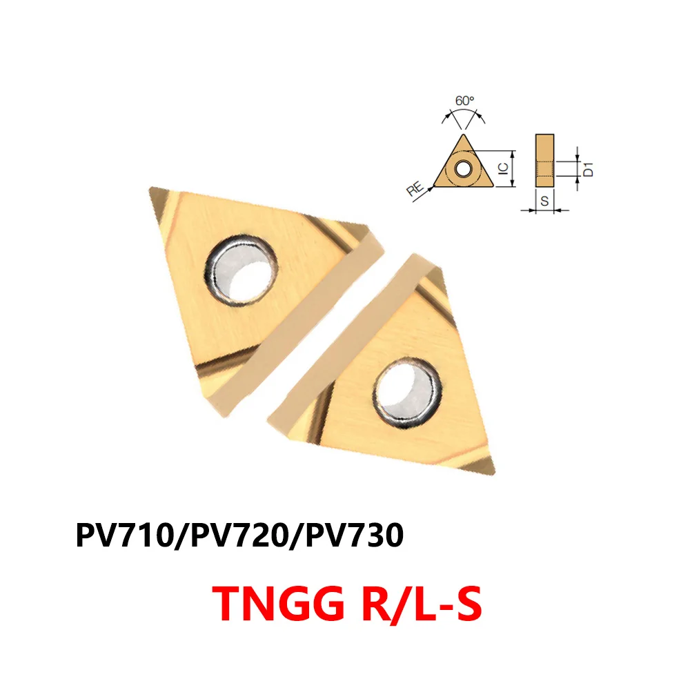 

Original TNGG Carbide Insert TNGG160401R-S TNGG160402R-S TNGG160404R-S PV720 PCV710 PV730 Turning Tool TNGG160404 TNGG160402 R-S