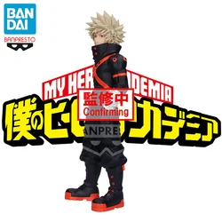 Original BANPRESTO My Hero Academia Bakugou Katsuki PVC Anime Figures Model Action Figures Collection Toy