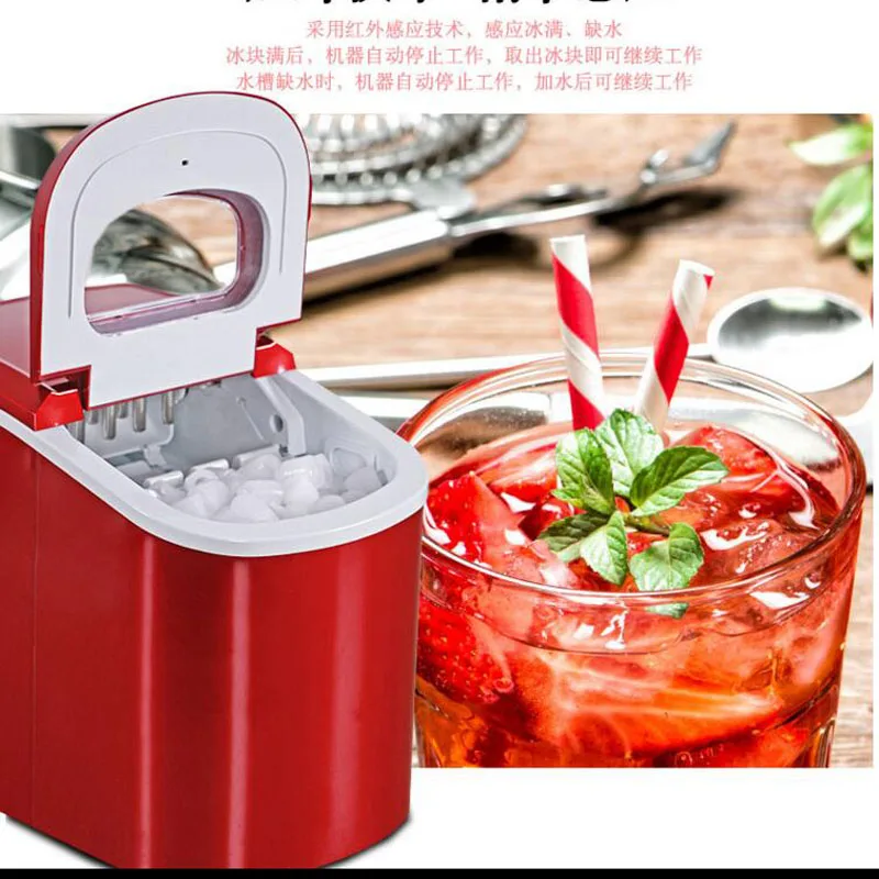 Picture 4: Home Countertop Ice Maker Compact Automatic Ice Maker Homemade Ice Cream Maker