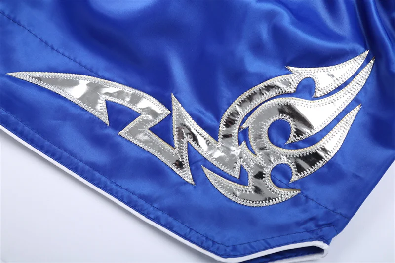 Männer Boxen Shorts Kickboxen Kurze Muay Thai Frauen Kind Kampfsport Training Team Kleidung Gym Grappling BJJ Käfig Kampf Hosen – Detail 5