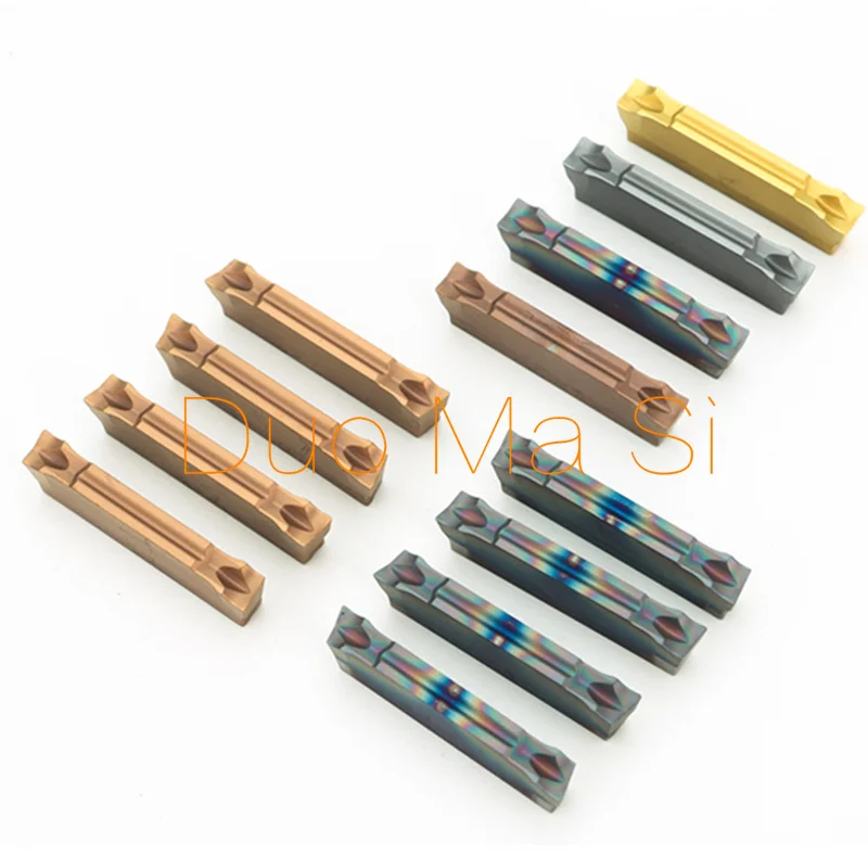 Imagem -02 - Carbide Insere Grooving Blade Cnc Cutter Tool para Aço Duro Mgmn Mggn300-j Mggn200 Mggn250 Mggn400 r8 Grau R15 l9 L-15