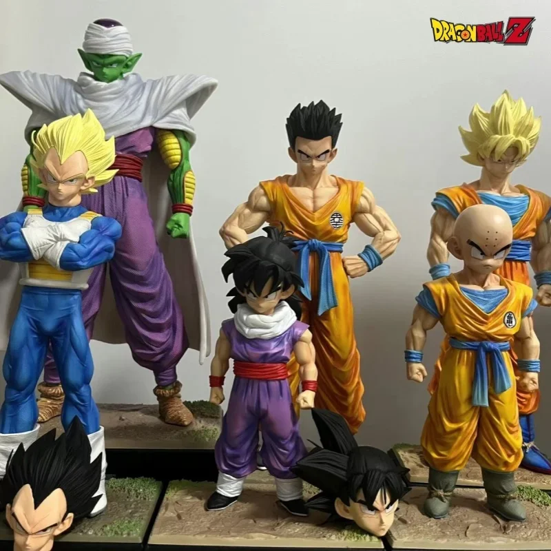 Gk dragon ball Unlimited Z Warrior Son Gohan Goku Piccolo Anime Figures trunks Kurilin Manga Scene Collection Model Toy Gift