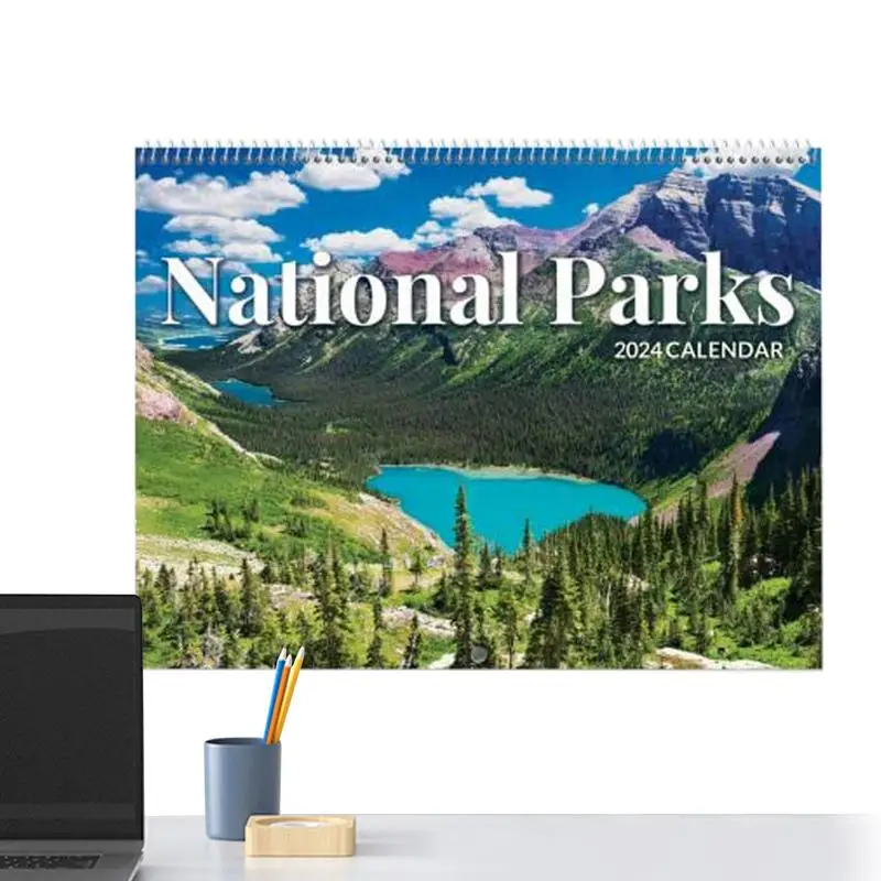 

National Parks Calendar 2024 Creative Hangable Monthly Wall Calendars With National Parks Images 2024 Room Ornaments For Home